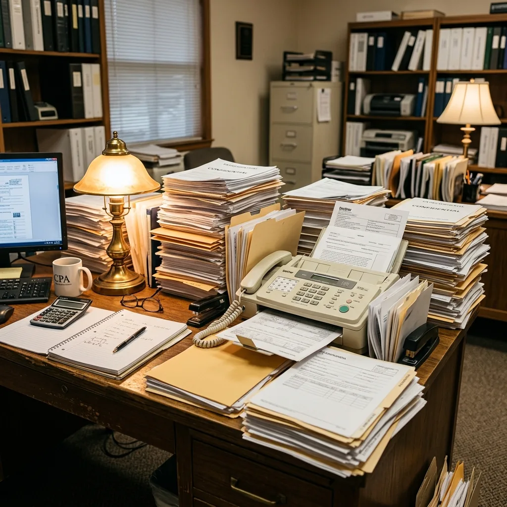 How tax season exposes fax machine inefficiency