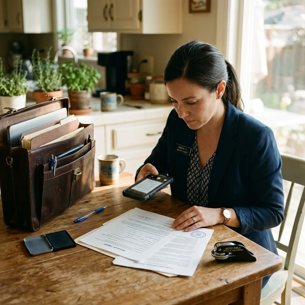 How mobile notaries send faxes from signing locations